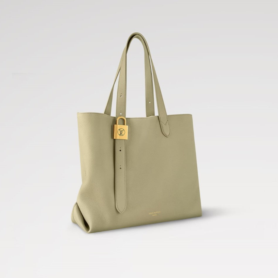 Louis Vuitton Low Key Cabas MM Bag Clay Green For Women 18.5in/47cm M25343