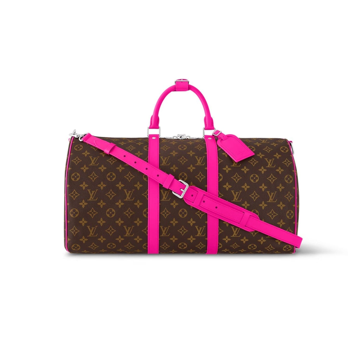 Louis Vuitton Keepall Bandoulière 50 Bag Pink For Women 19,7in/50cm M46773