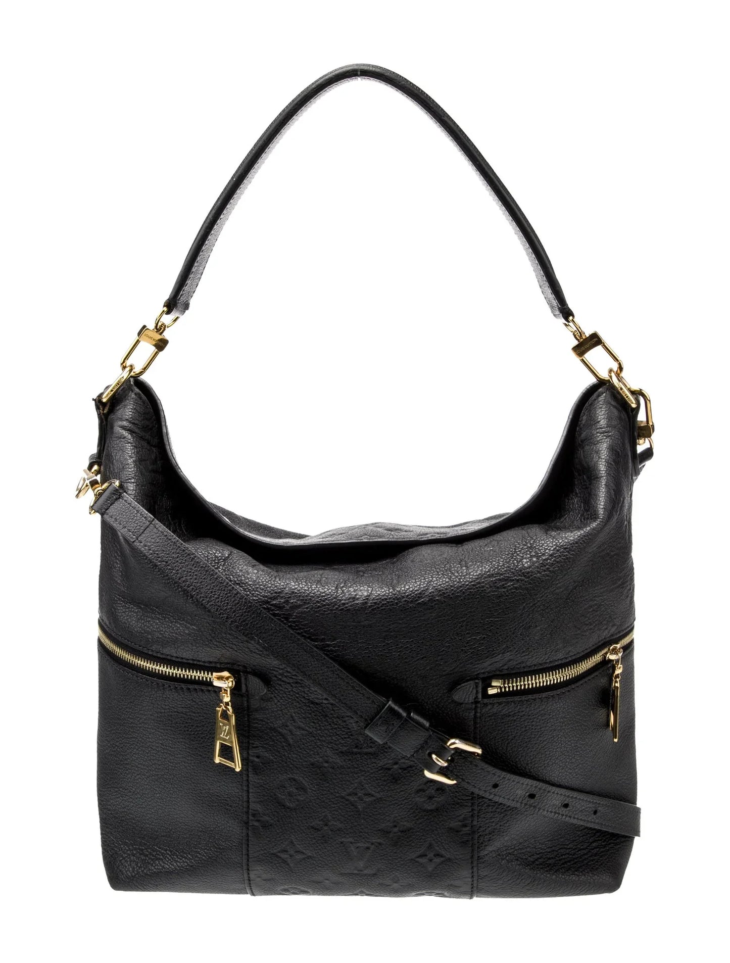 LOUIS VUITTON LV MONOGRAM EMPERINTE LEATHER MELIE SHOULDER BAG