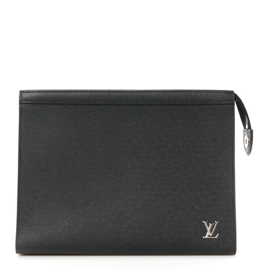 LOUIS VUITTON TAIGA POCHETTE VOYAGE MM BAG