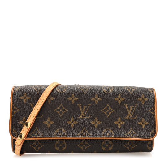 LOUIS VUITTON MONOGRAM POCHETTE TWIN GM