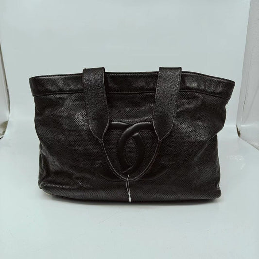 Chanel Black Calfskin Tote Classic Bag