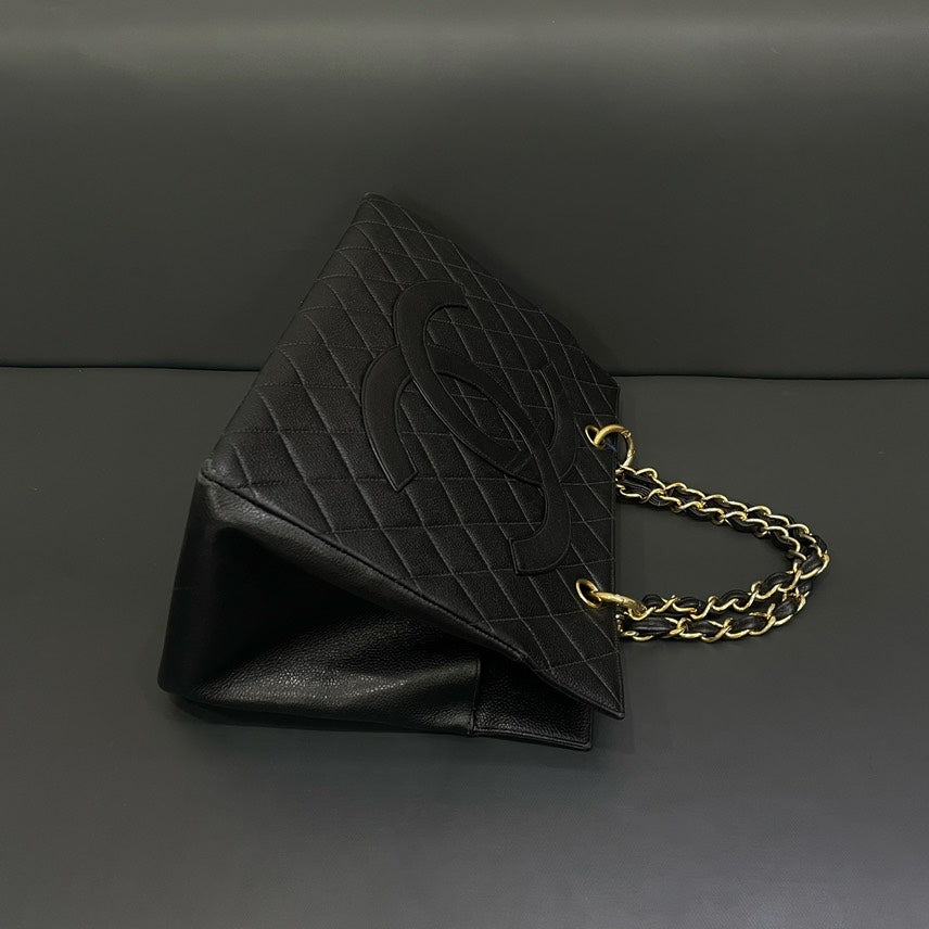 Chanel Black Quilted Leather Shoulder Bag