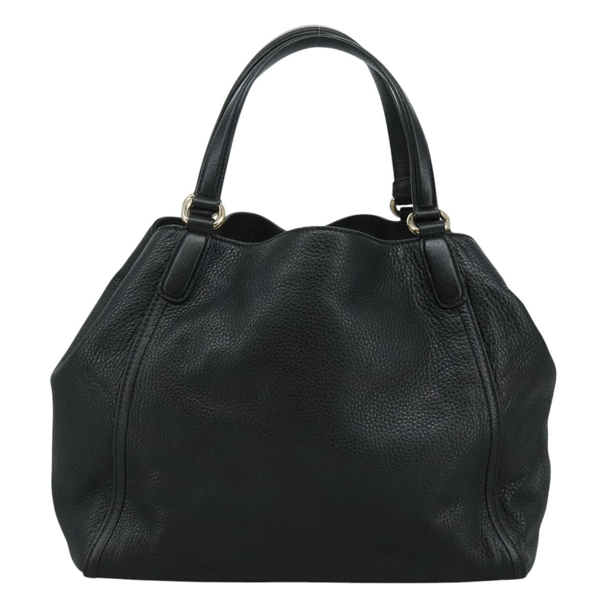 Gucci Soho Shoulder Bag Leather Black Leather Handbag