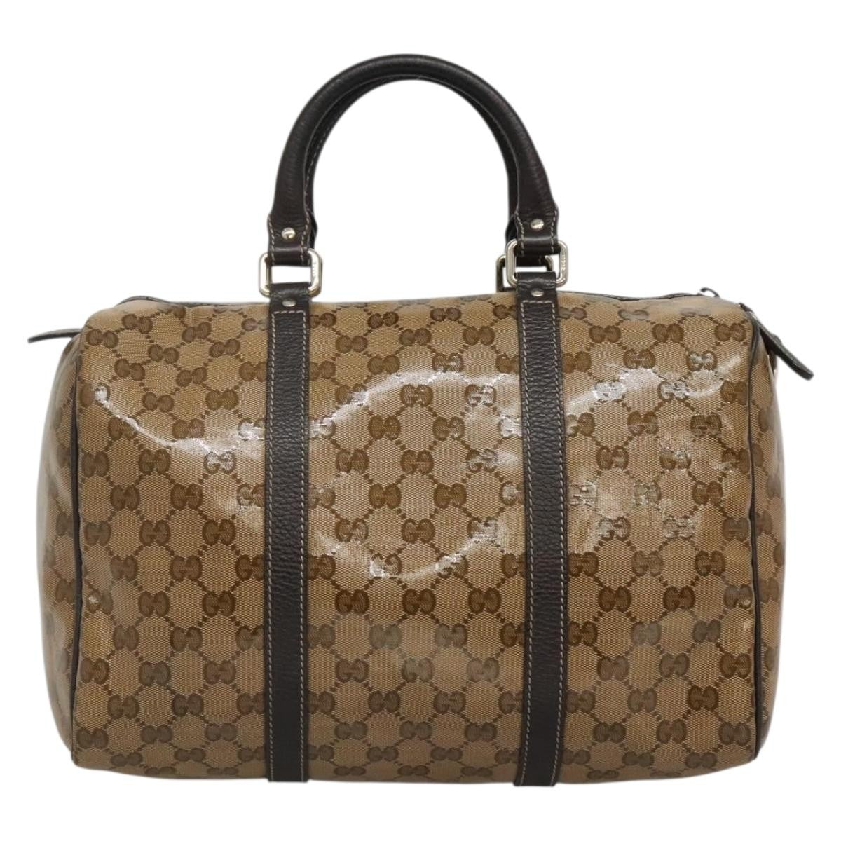 Gucci Joy Boston Bag Gg Imprime Beige Canvas Travel Bag Bag