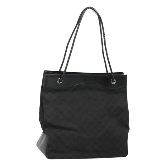 Gucci Gg Canvas Bag Canvas Black Canvas Tote Bag Bag