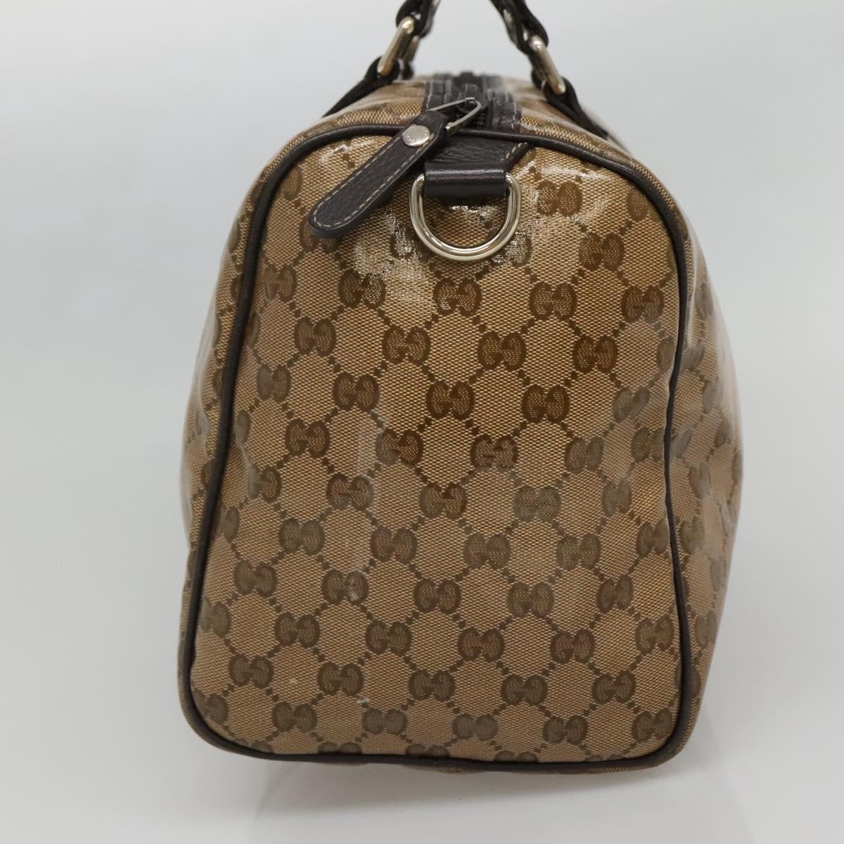 Gucci Joy Boston Bag Gg Imprime Beige Canvas Travel Bag Bag