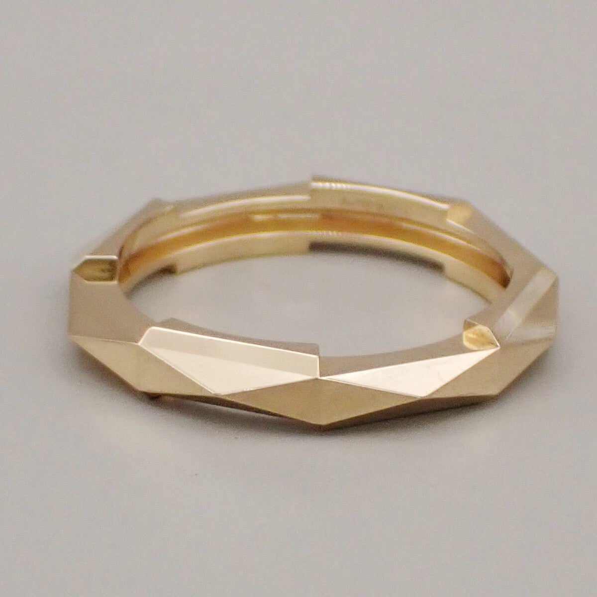 Gucci Link To Love Studded Ring 18K Yellow Gold Gold Yellow_Gold Jewelry